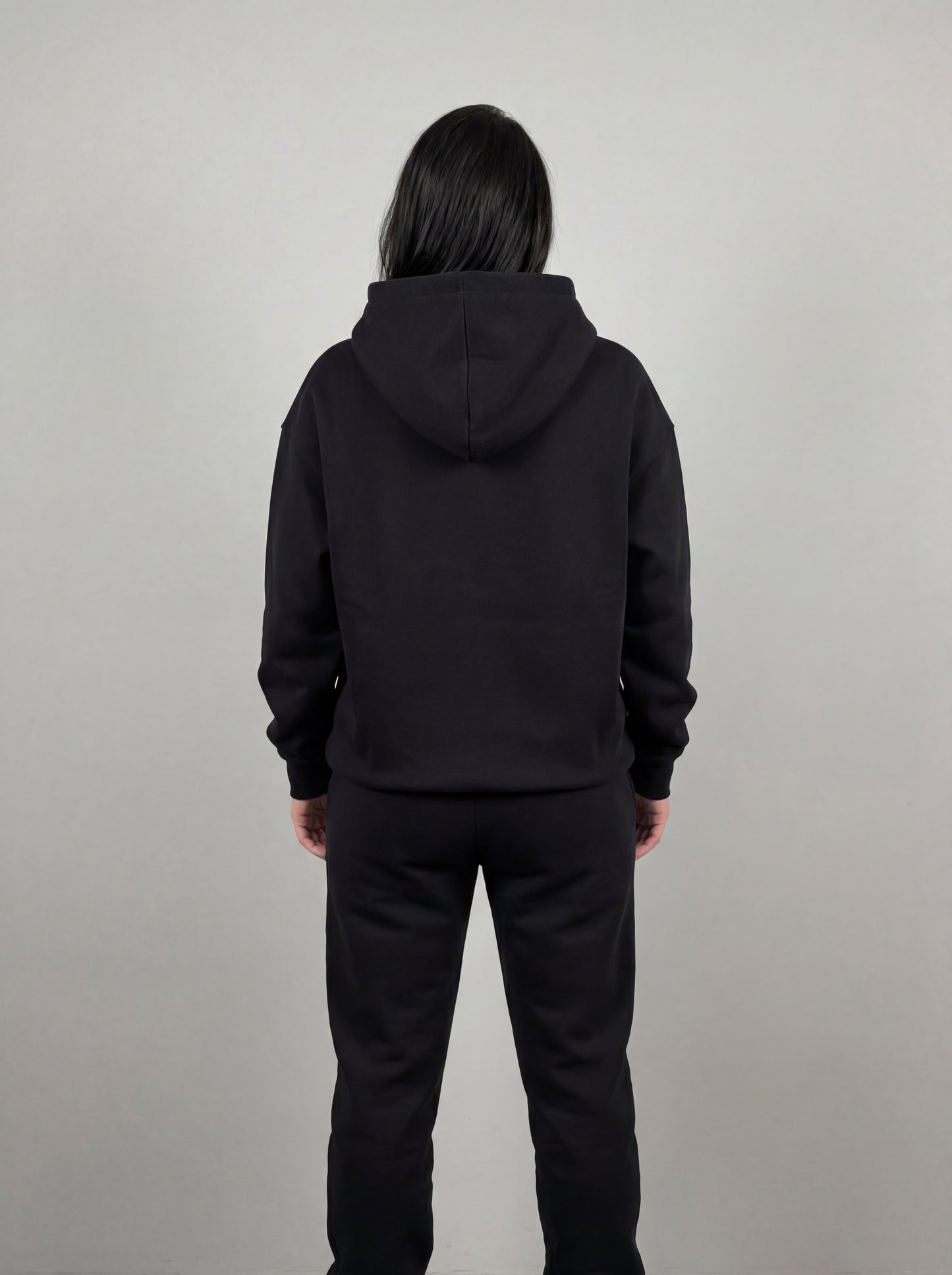 COOZY.™ Essential Hoodie - Obsidian Black