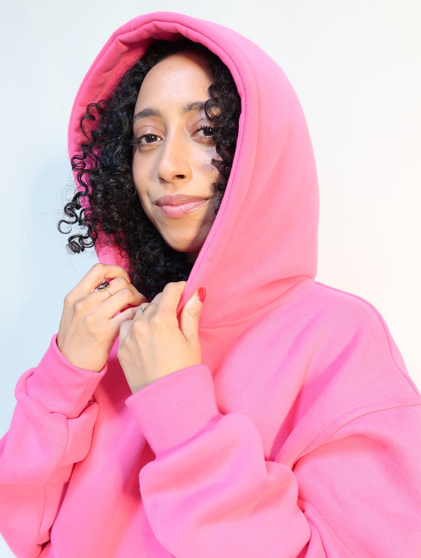 COOZY.™ Essential Hoodie - Brilliant Pink