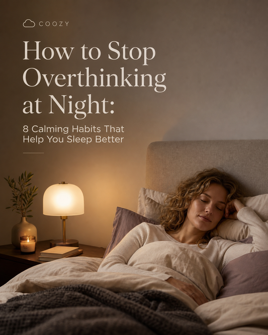 How to Stop Overthinking at Night: 8 Calming Habits That Help You Sleep Better