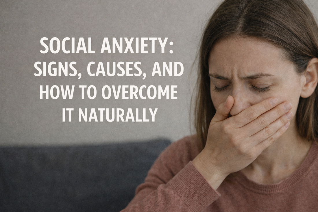 Social Anxiety: Signs, Causes, and How to Overcome It Naturally