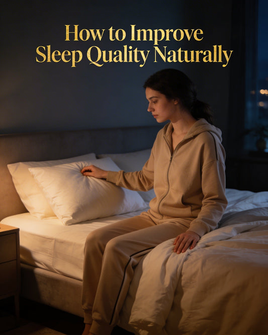 How to Improve Sleep Quality Naturally: 8 Evening Rituals for Deeper Rest
