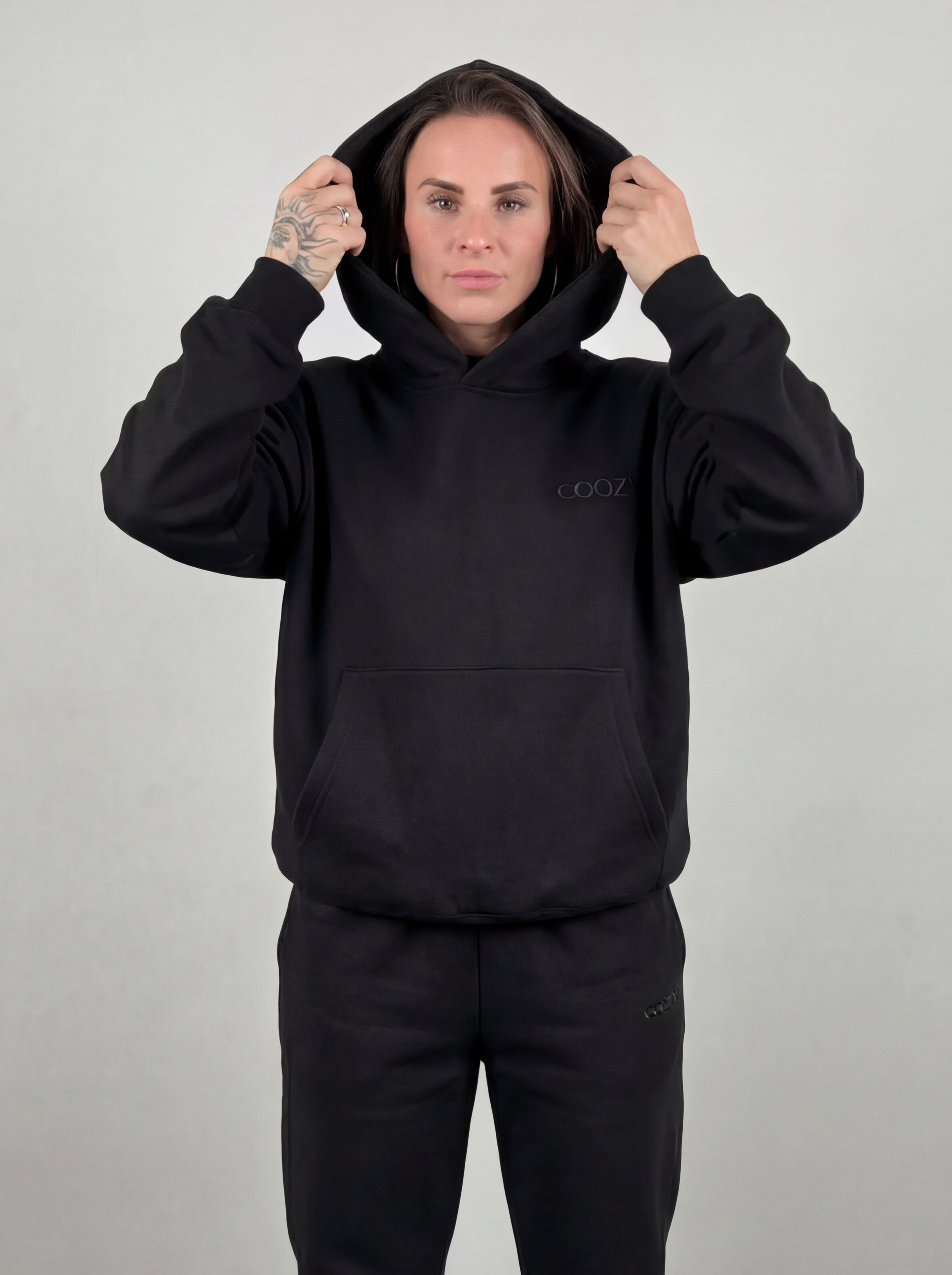 Sweats COZY HOODIE BLACK xs 完売品 Black Cozy Hoodie | Sweats Collective