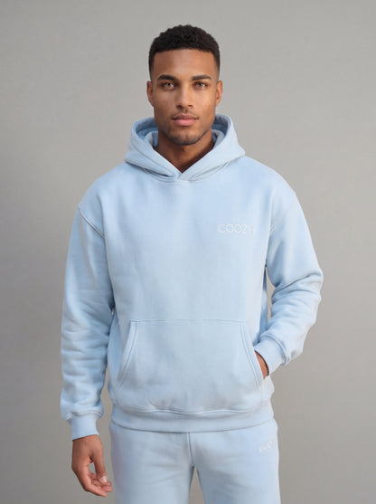 COOZY.™ Essential Hoodie - Sky Blue