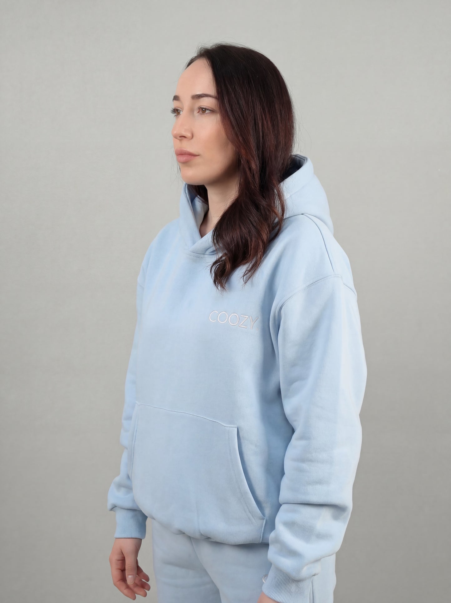 COOZY.™ Essential Hoodie - Sky Blue