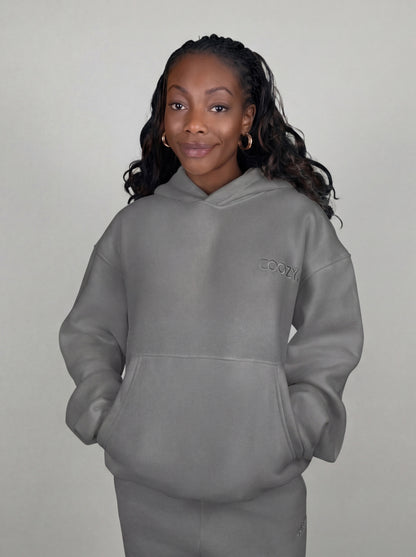 COOZY.™ Essential Hoodie - Steel Grey