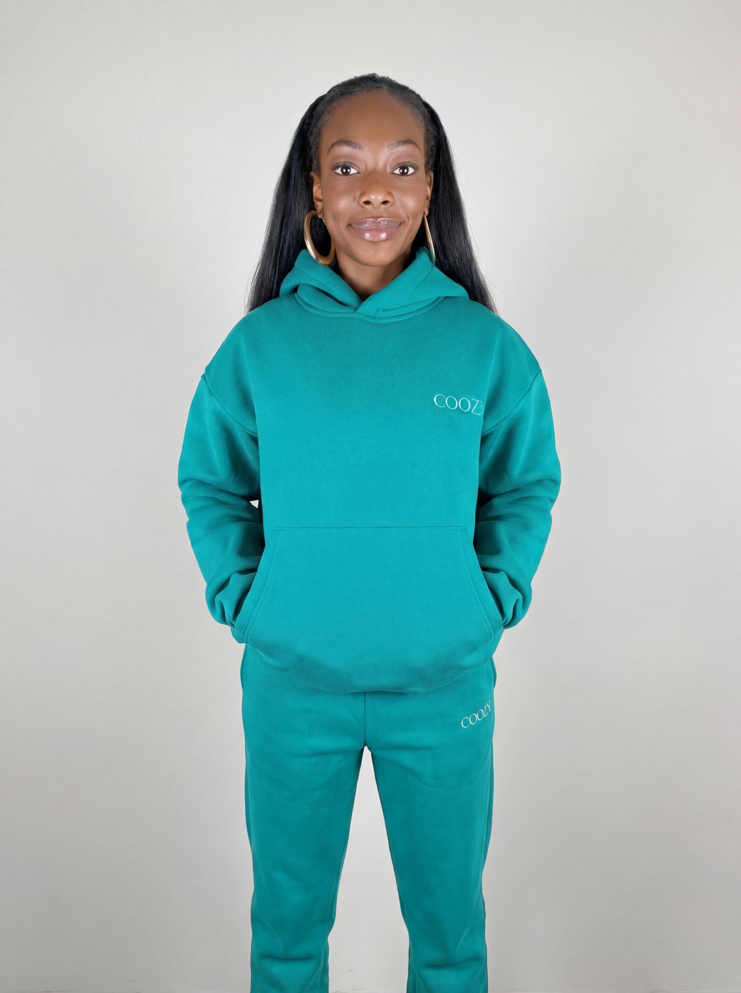 COOZY.™ Essential Hoodie - Forest Green