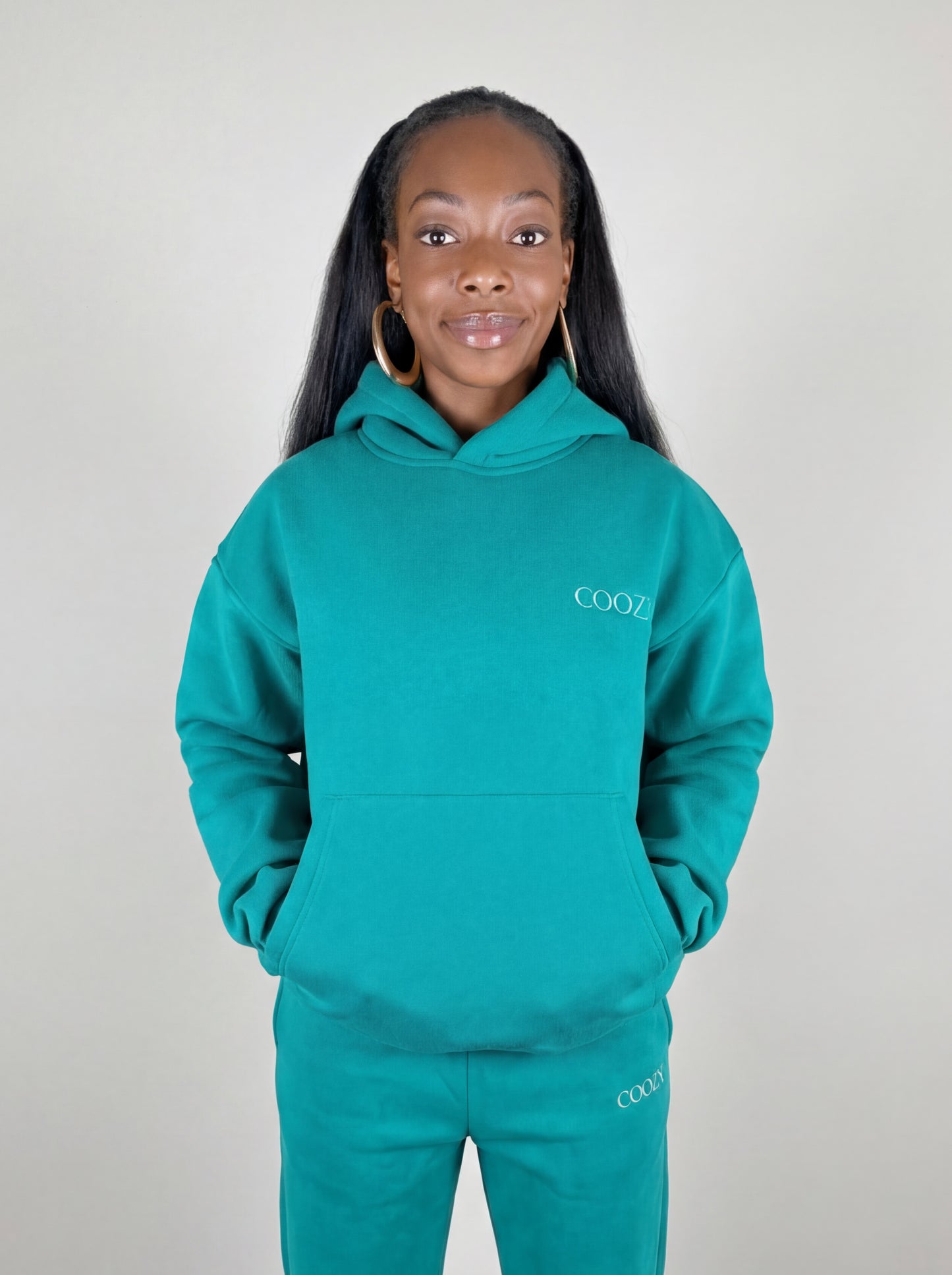 COOZY.™ Essential Hoodie - Forest Green