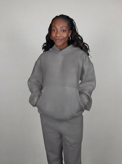 COOZY.™ Essential Hoodie - Steel Grey