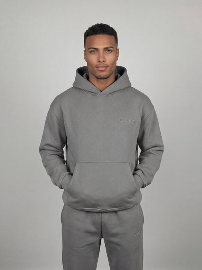 COOZY.™ Essential Hoodie - Steel Grey