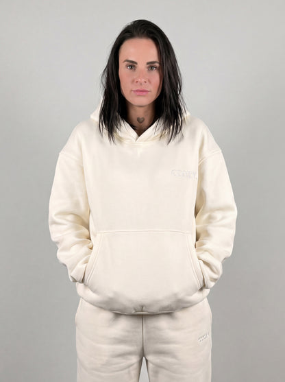 COOZY.™ Essential Hoodie - Ivory