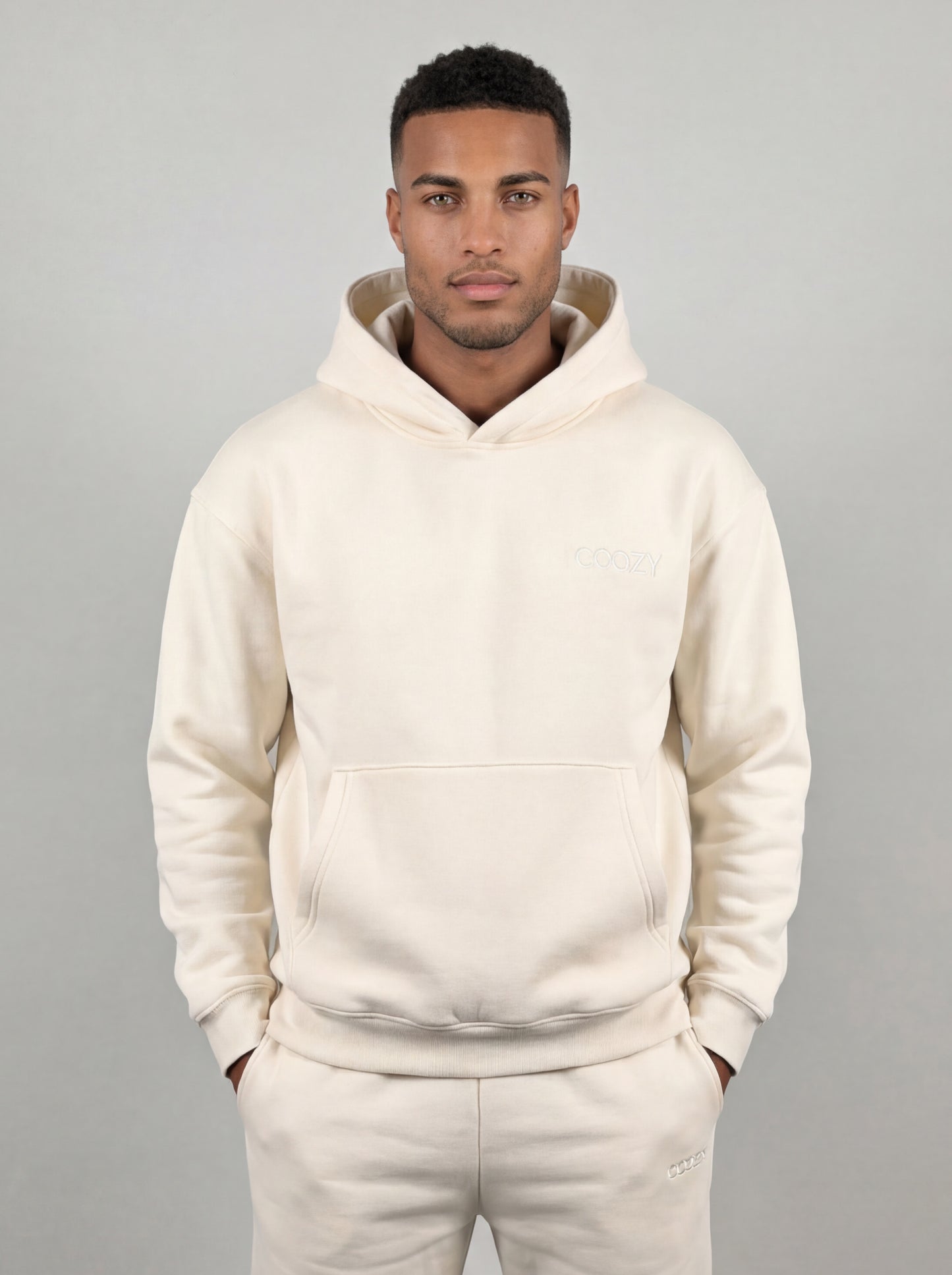 COOZY.™ Essential Hoodie - Ivory