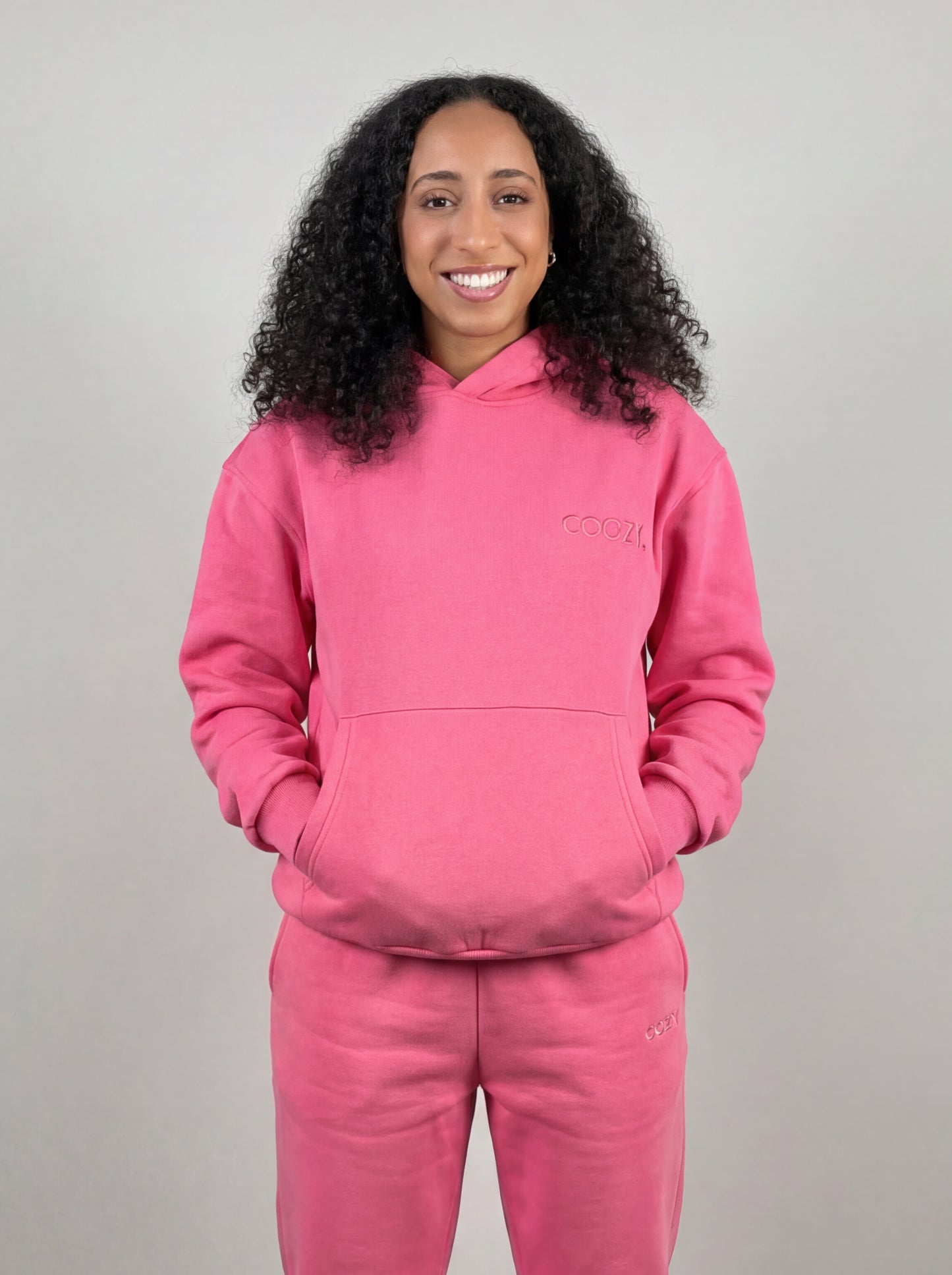 COOZY.™ Essential Hoodie - Brilliant Pink