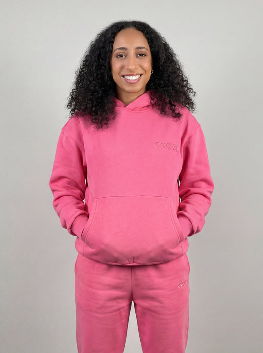 COOZY.™ Essential Hoodie - Brilliant Pink