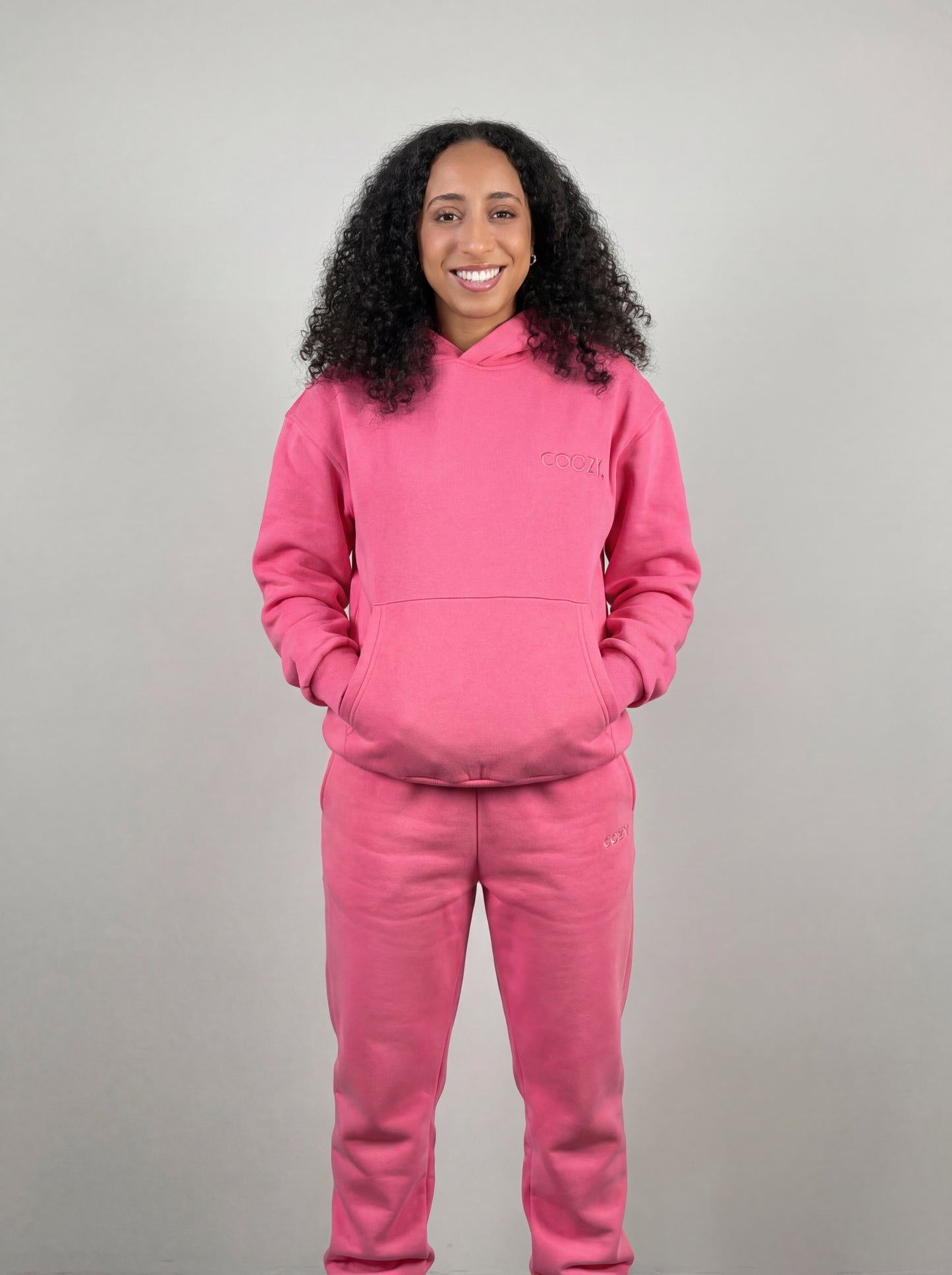 COOZY.™ Essential Hoodie - Brilliant Pink