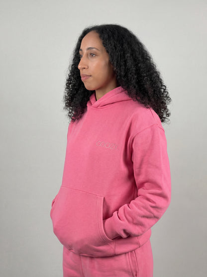 COOZY.™ Essential Hoodie - Brilliant Pink